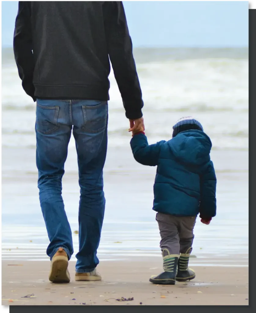 Father and son